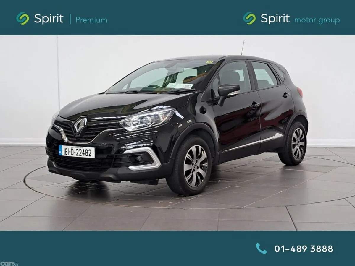 Renault Captur Hatchback, Petrol, 2018, Black