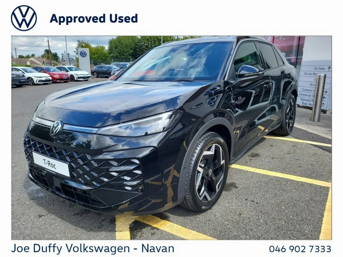 Volkswagen T-Roc SUV, Petrol, 2026, Black