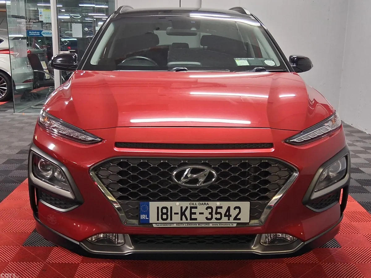 Hyundai KONA MPV, Petrol, 2018, Red