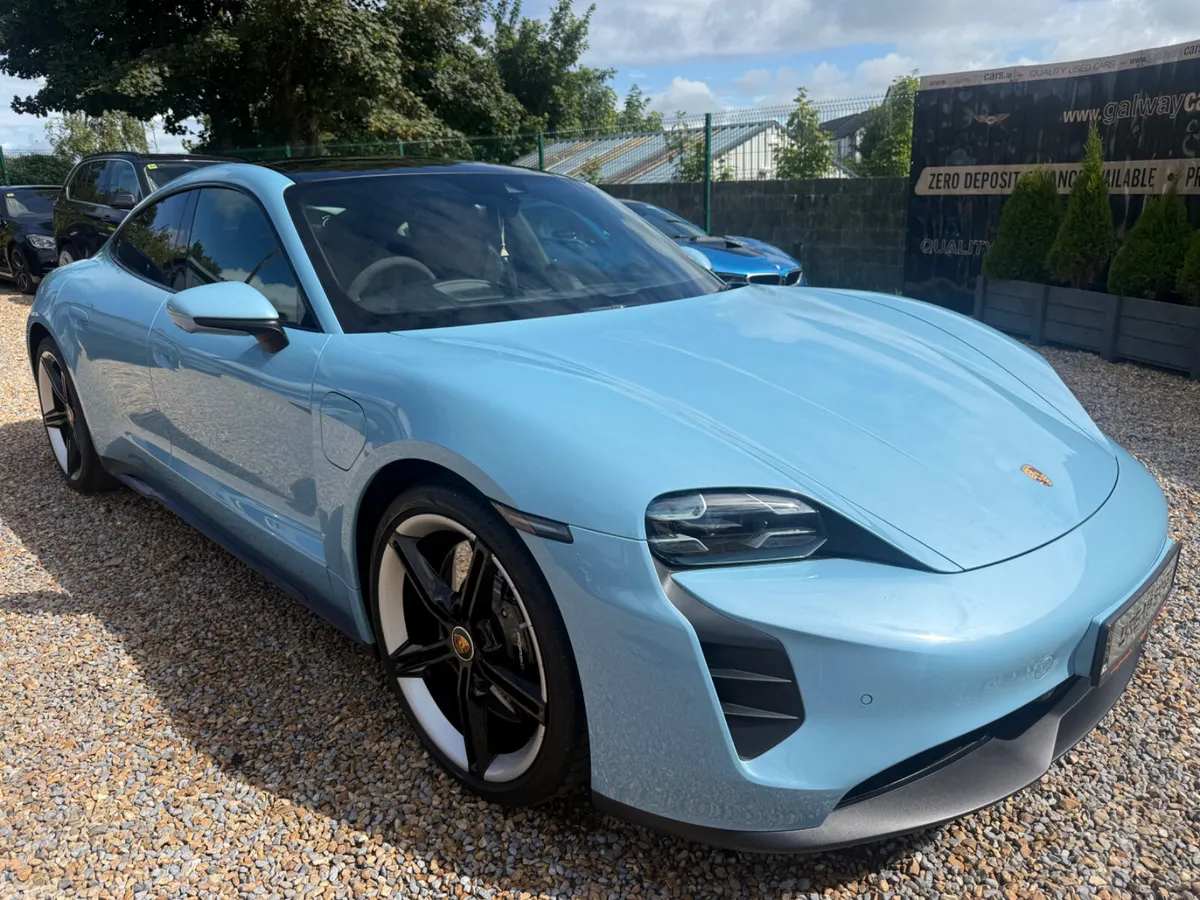 Porsche Taycan Saloon, Electric, 2023, Blue