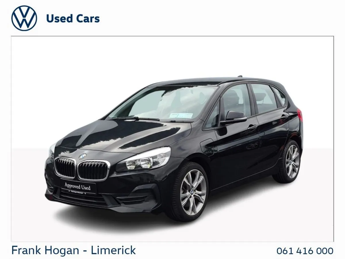 BMW 2-Series Estate, Petrol Plug-in Hybrid, 2020, Black