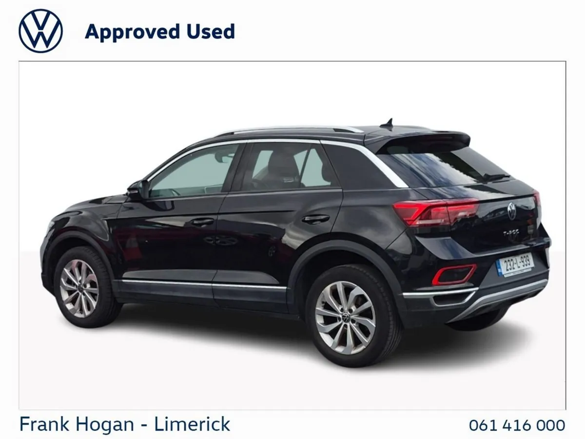 Volkswagen T-Roc SUV, Petrol, 2023, Black