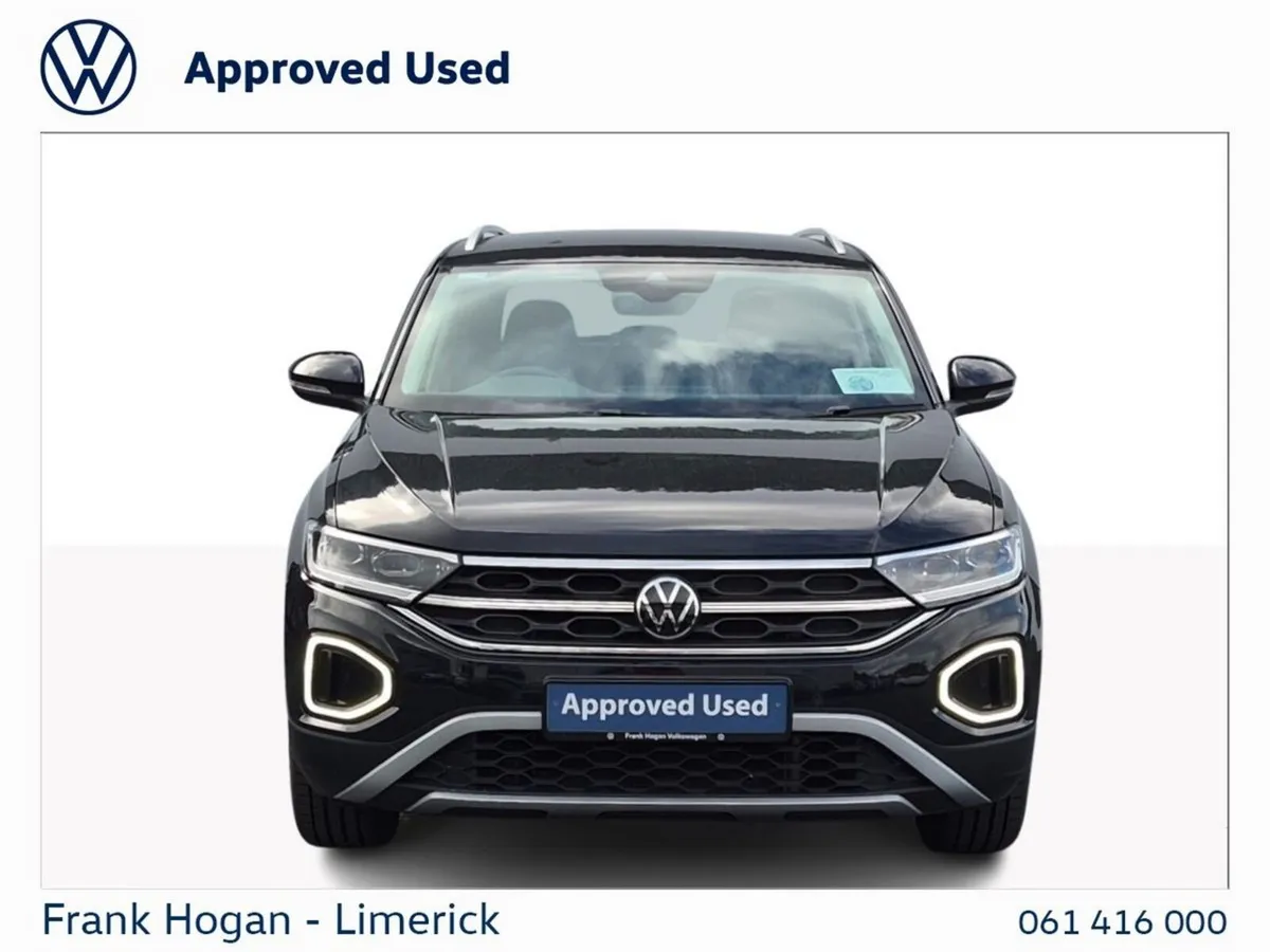 Volkswagen T-Roc SUV, Petrol, 2023, Black
