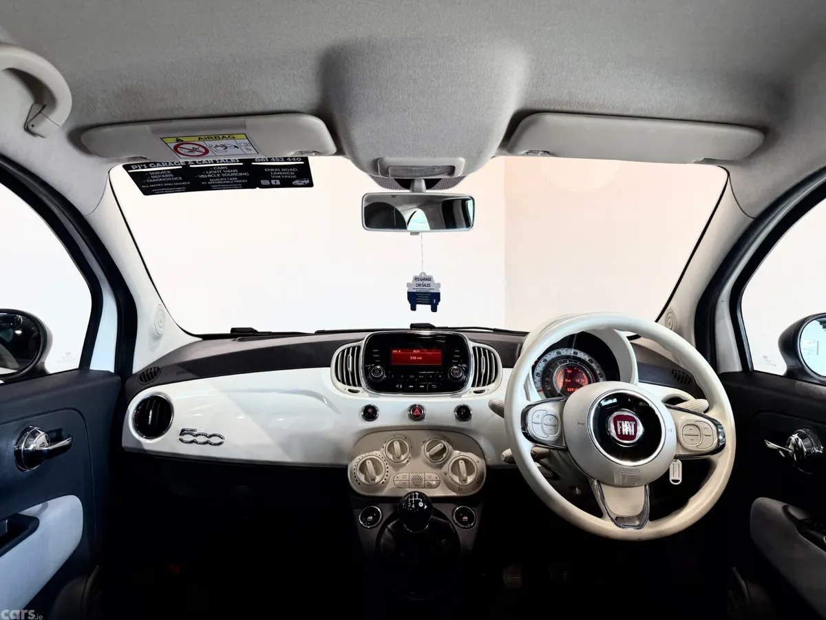 Fiat 500 Hatchback, Petrol, 2017, White
