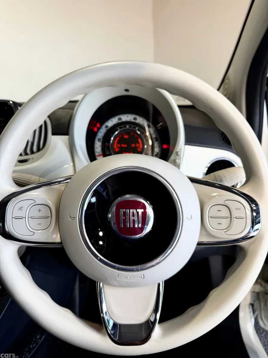 Fiat 500 Hatchback, Petrol, 2017, White