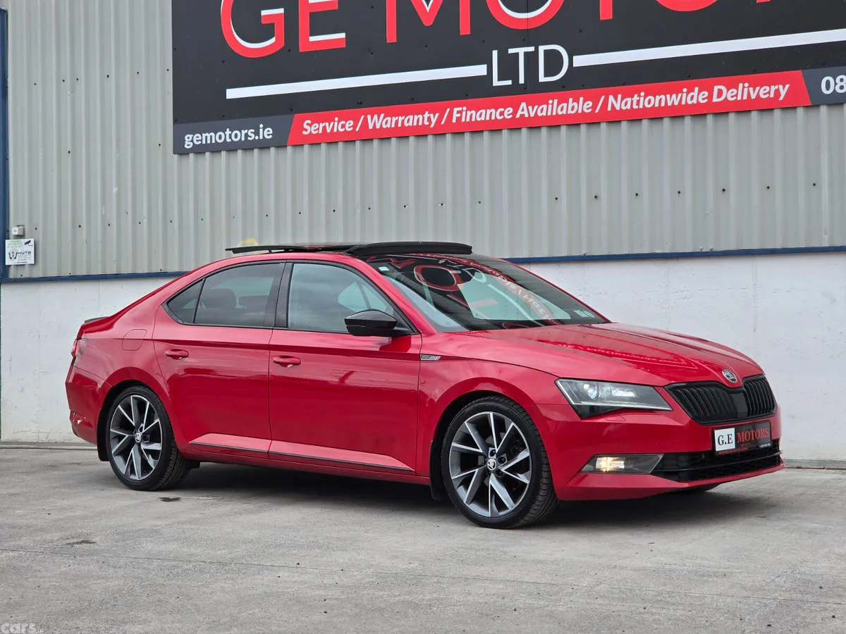 Skoda Superb Saloon, Diesel, 2019, Red