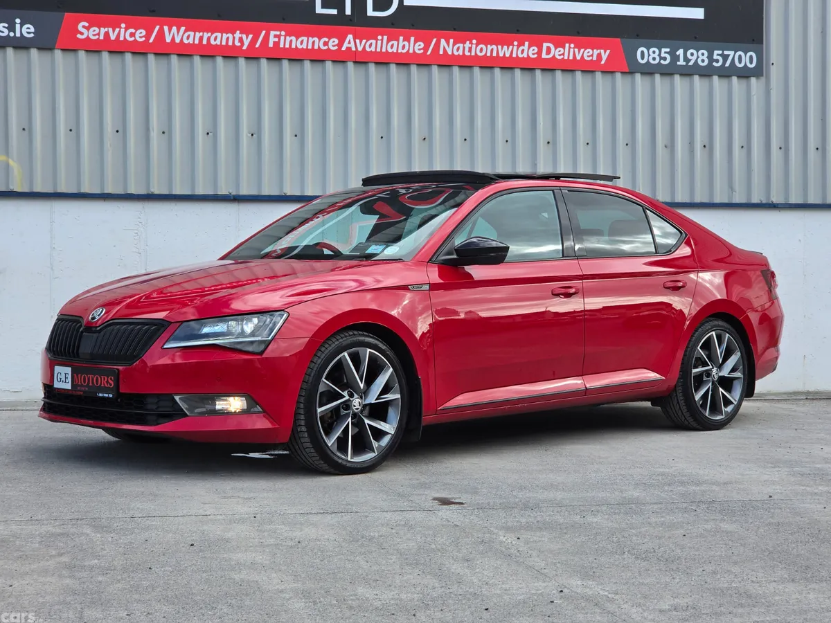 Skoda Superb Saloon, Diesel, 2019, Red