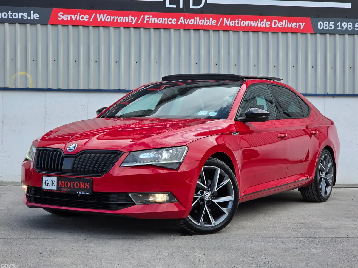 Skoda Superb Saloon, Diesel, 2019, Red