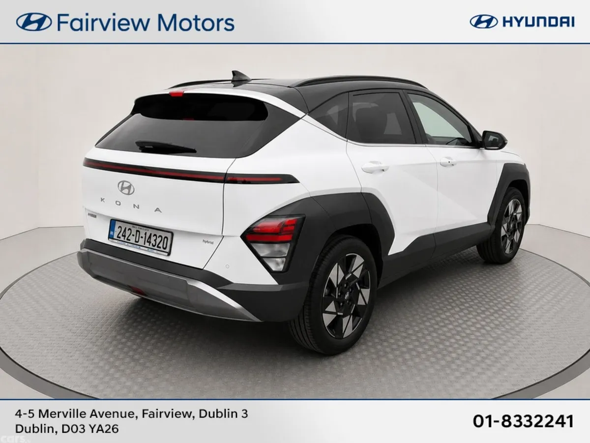Hyundai KONA SUV, Petrol Hybrid, 2024, White
