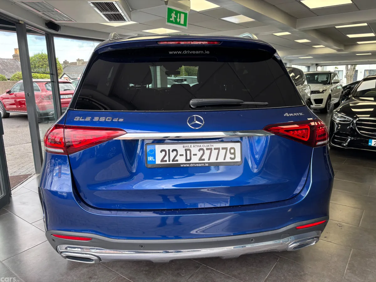 Mercedes-Benz GLE SUV, Diesel Plug-in Hybrid, 2021, Blue