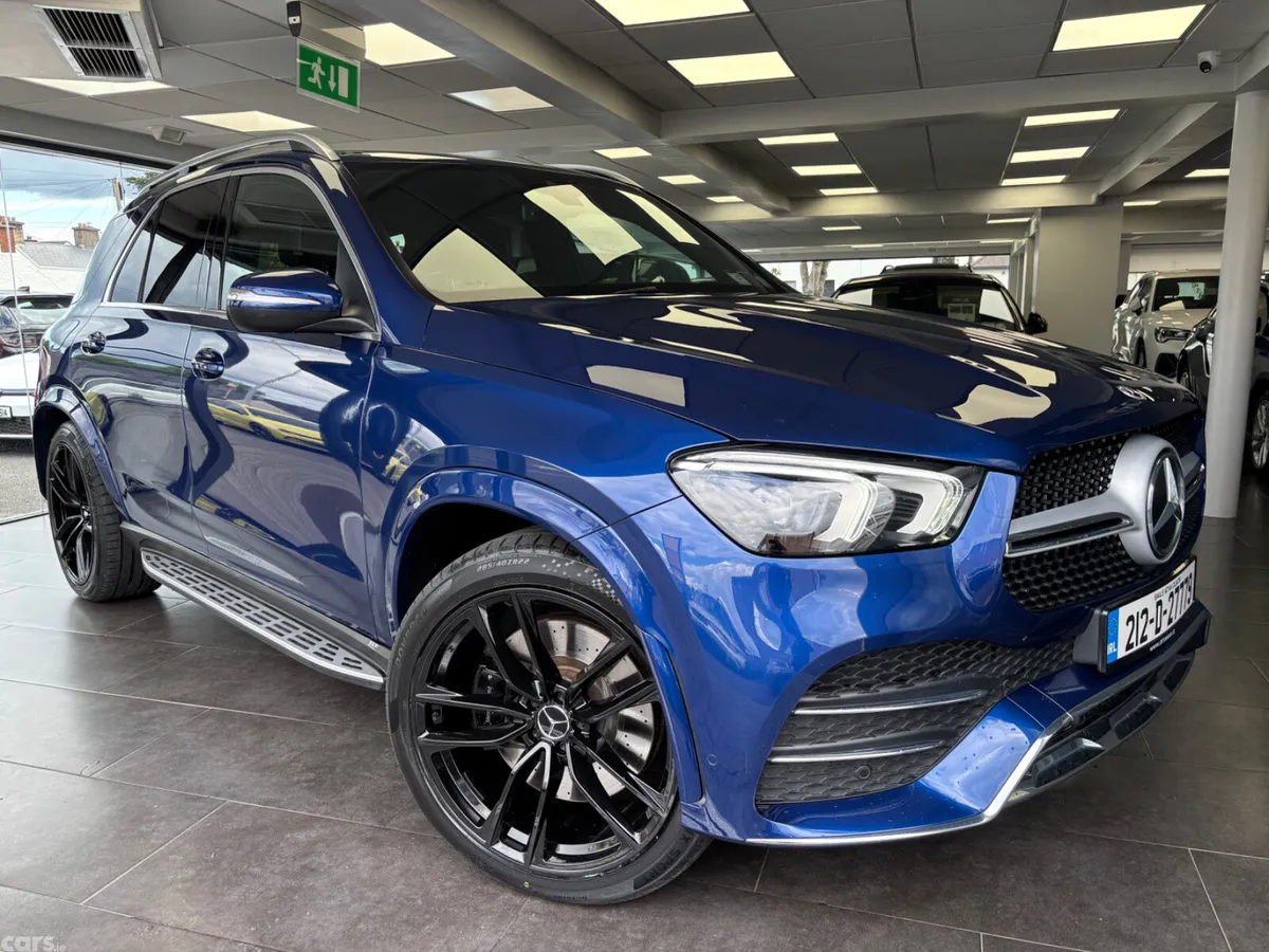 Mercedes-Benz GLE SUV, Diesel Plug-in Hybrid, 2021, Blue