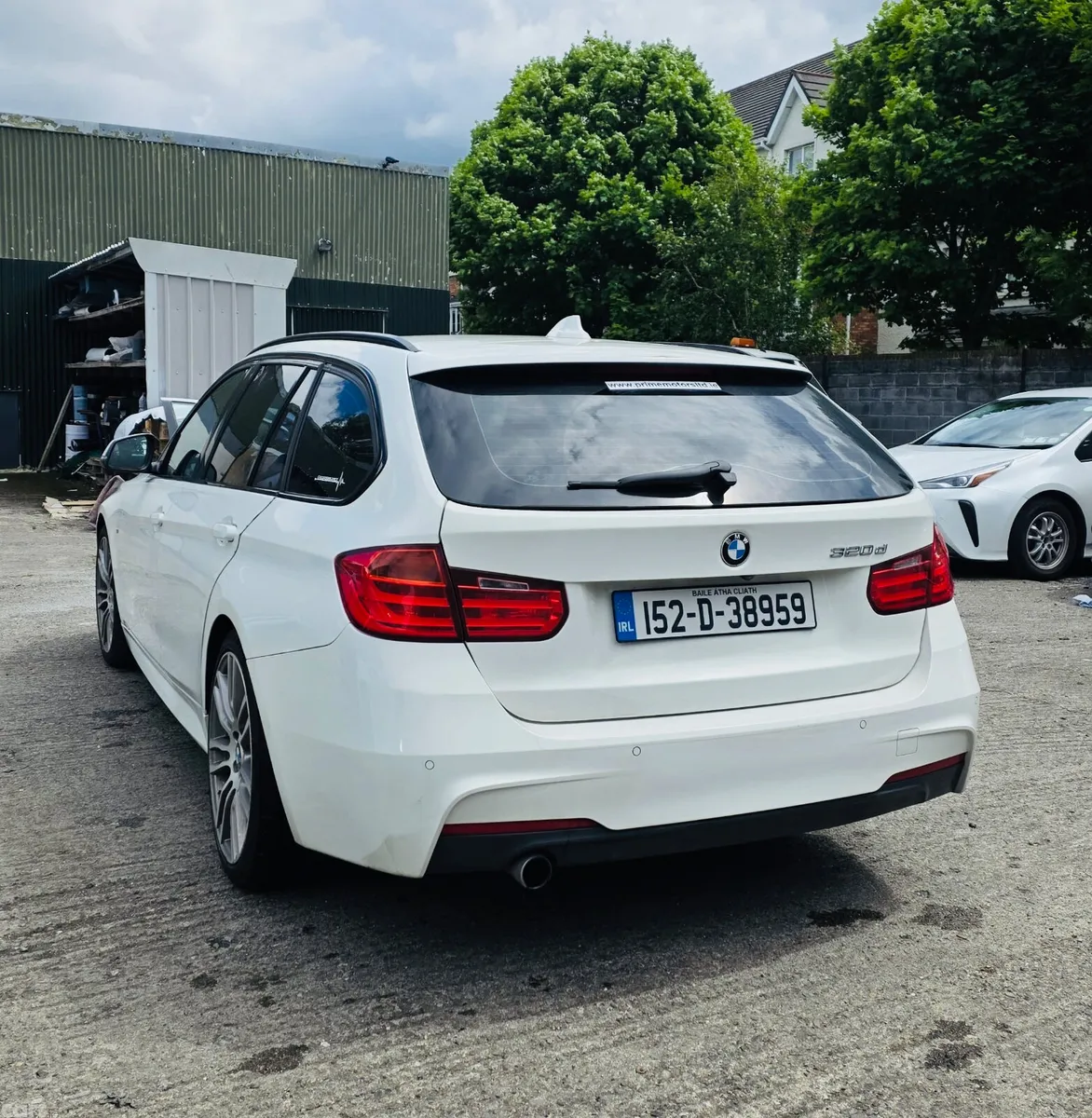 BMW 3-Series Estate, Diesel, 2015, White