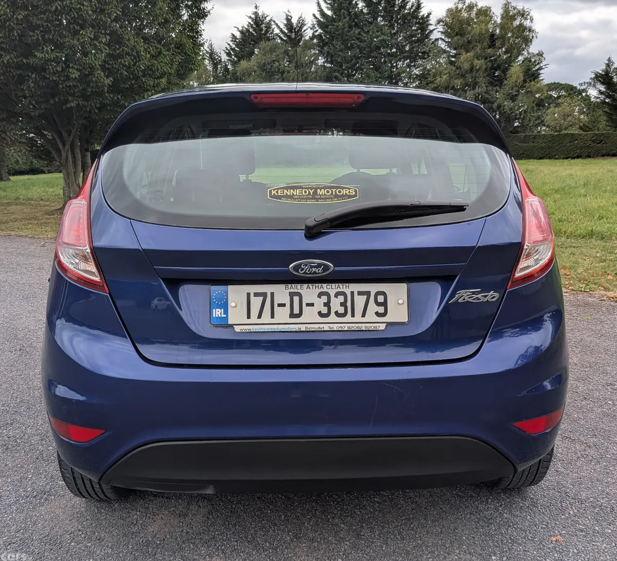 Ford Fiesta Hatchback, Petrol, 2017, Blue