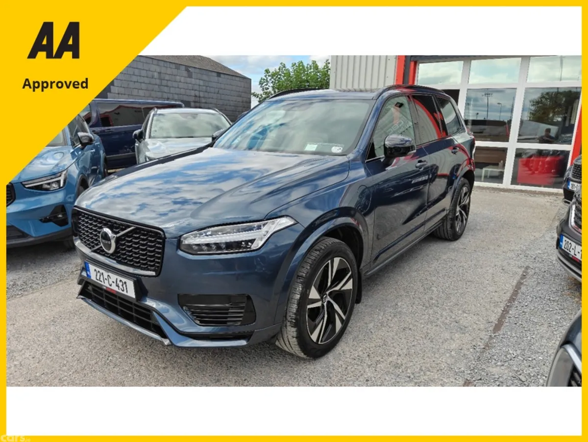 Volvo XC90 MPV, Petrol Plug-in Hybrid, 2022, Blue