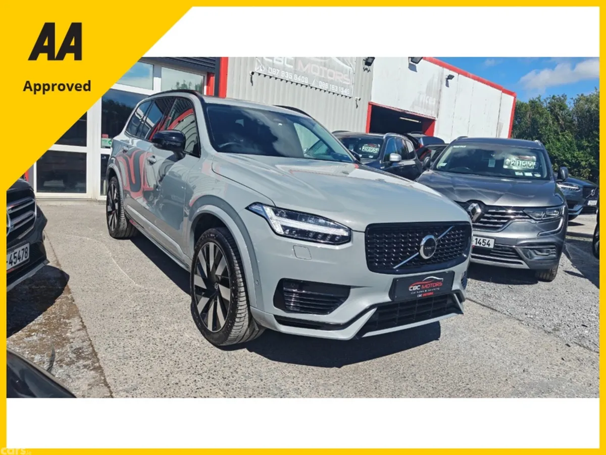 Volvo XC90 SUV, Petrol Plug-in Hybrid, 2024, Grey