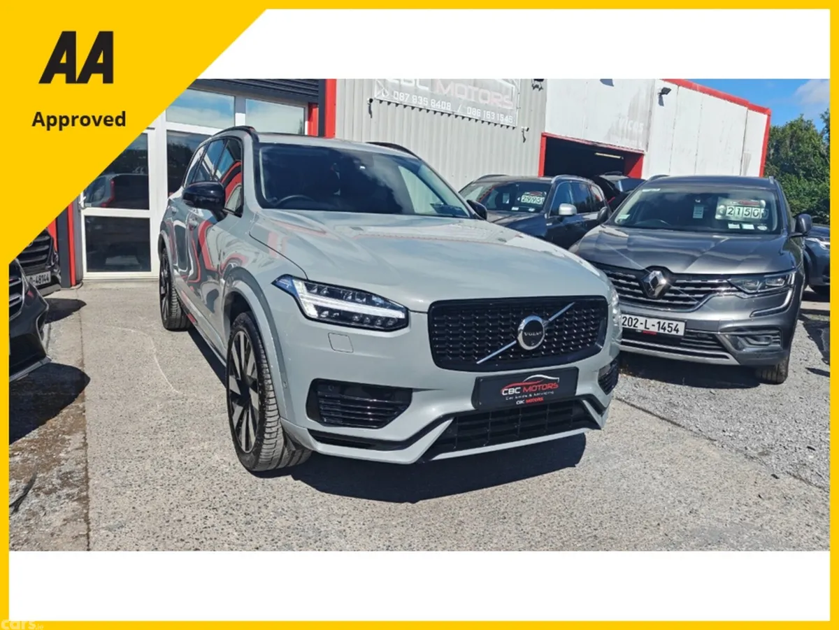 Volvo XC90 SUV, Petrol Plug-in Hybrid, 2024, Grey