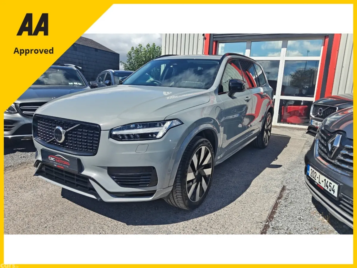 Volvo XC90 SUV, Petrol Plug-in Hybrid, 2024, Grey