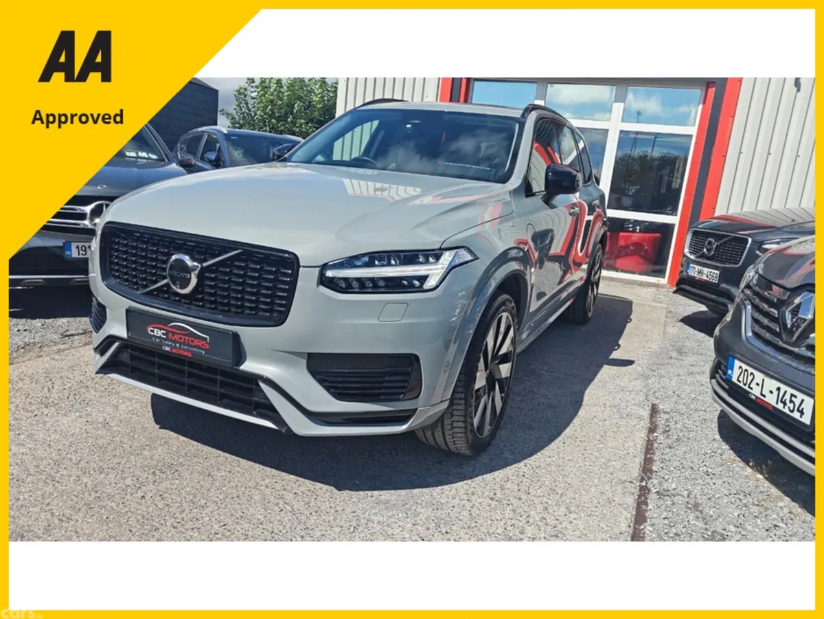 Volvo XC90 SUV, Petrol Plug-in Hybrid, 2024, Grey