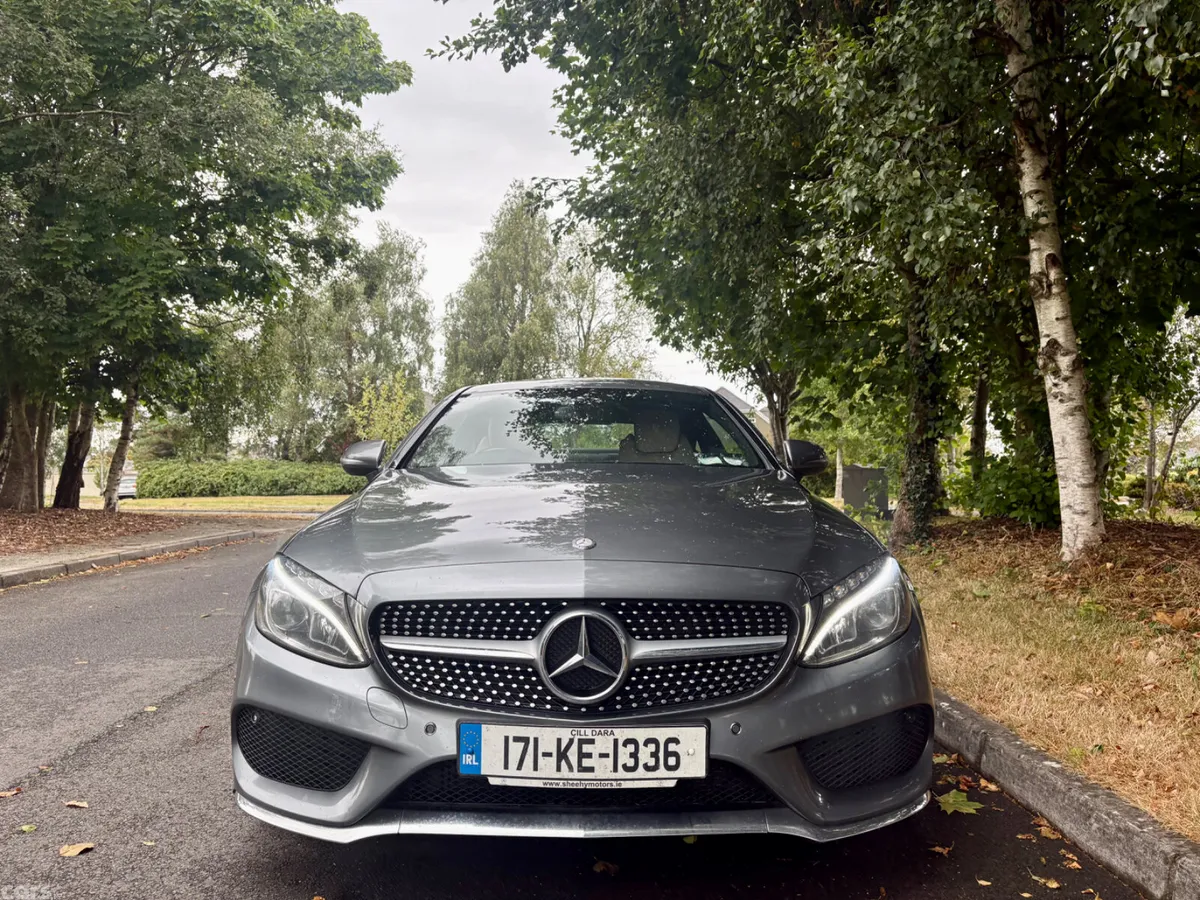 Mercedes-Benz C-Class Coupe, Diesel, 2017, Grey