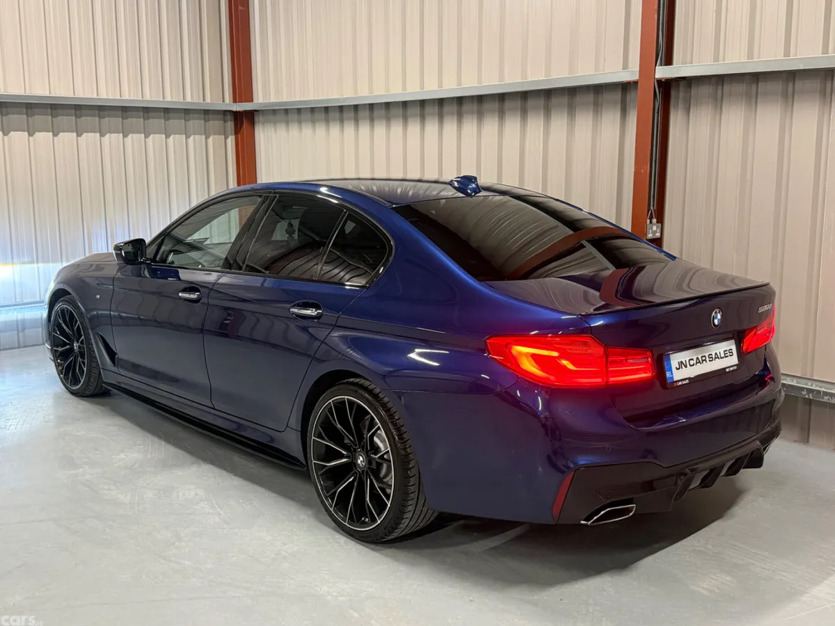 BMW 5-Series Saloon, Diesel, 2017, Blue