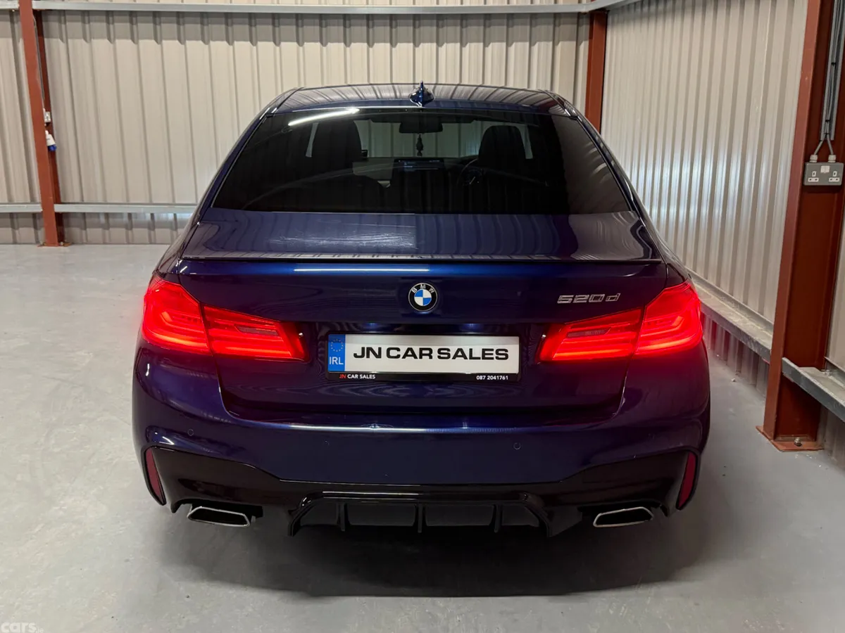 BMW 5-Series Saloon, Diesel, 2017, Blue
