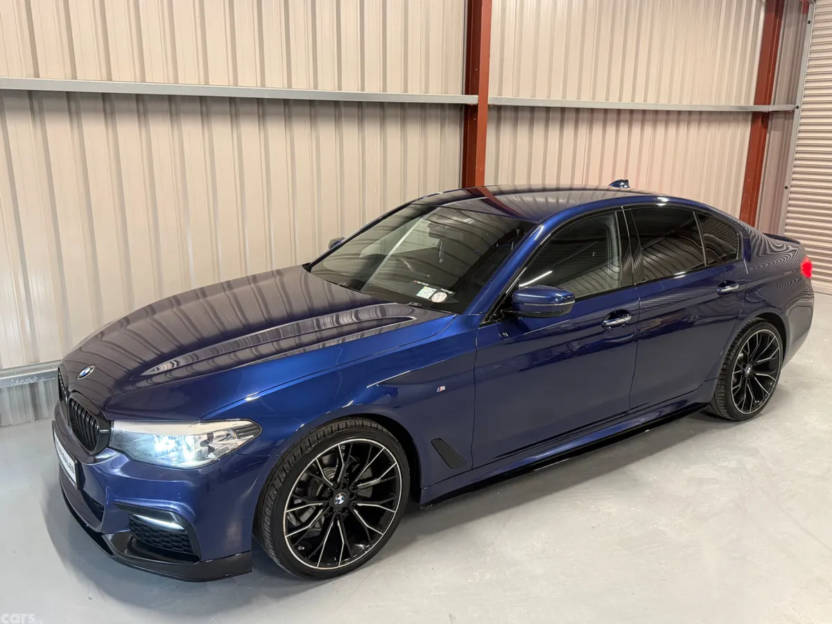 BMW 5-Series Saloon, Diesel, 2017, Blue