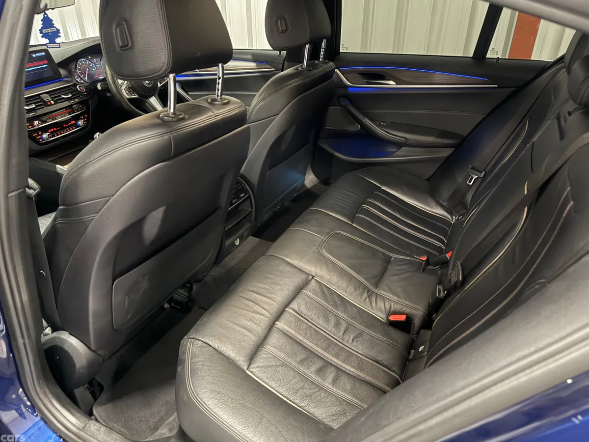 BMW 5-Series Saloon, Diesel, 2017, Blue