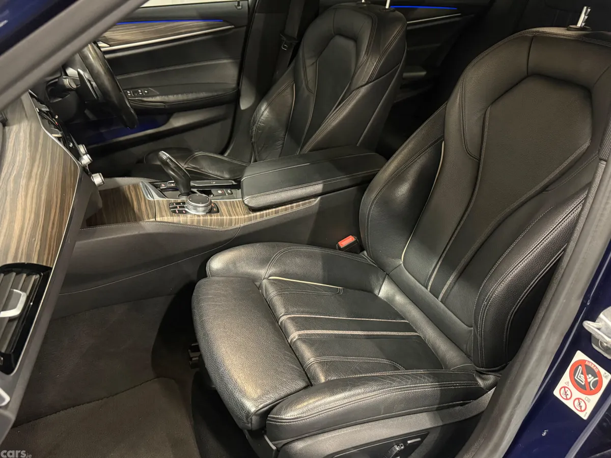 BMW 5-Series Saloon, Diesel, 2017, Blue
