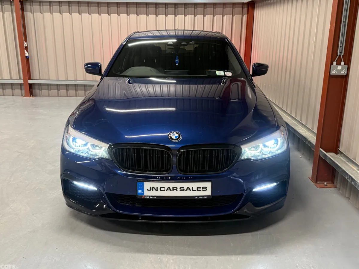BMW 5-Series Saloon, Diesel, 2017, Blue