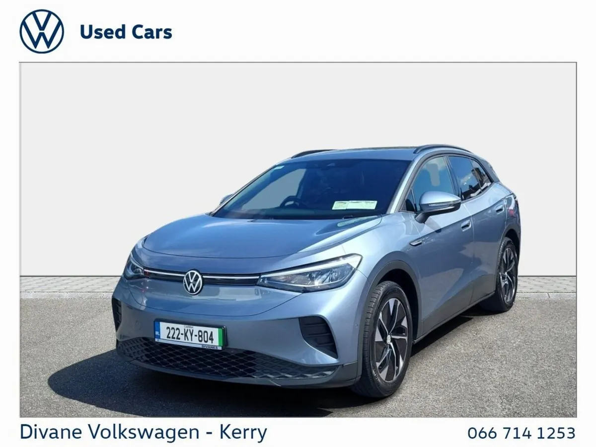 Volkswagen ID.4 SUV, Electric, 2022, Blue