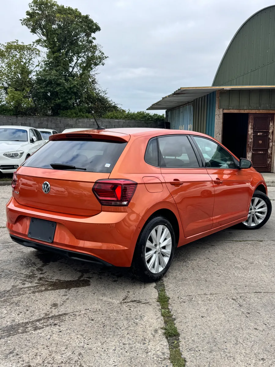 Volkswagen Polo Hatchback, Petrol, 2018, Orange
