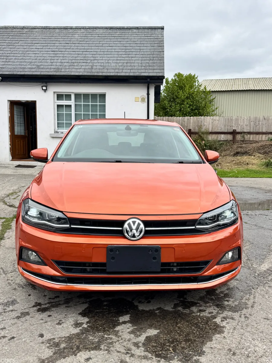 Volkswagen Polo Hatchback, Petrol, 2018, Orange