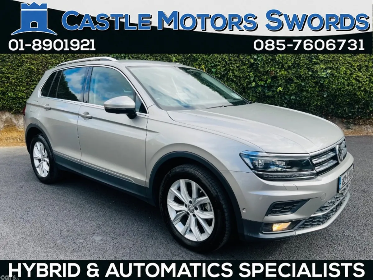 Volkswagen Tiguan SUV, Diesel, 2019, Silver
