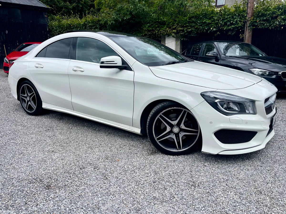 Mercedes-Benz CLA Coupe, Petrol, 2014, White