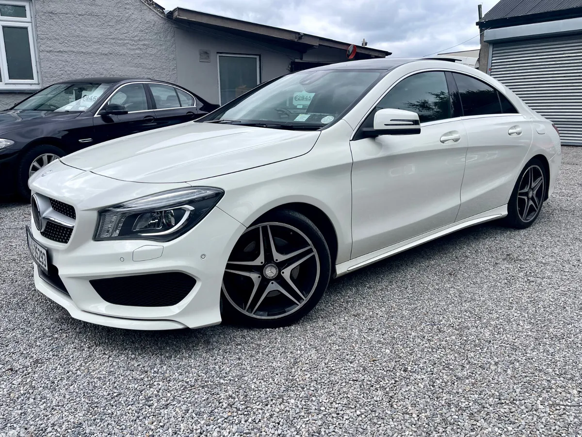 Mercedes-Benz CLA Coupe, Petrol, 2014, White