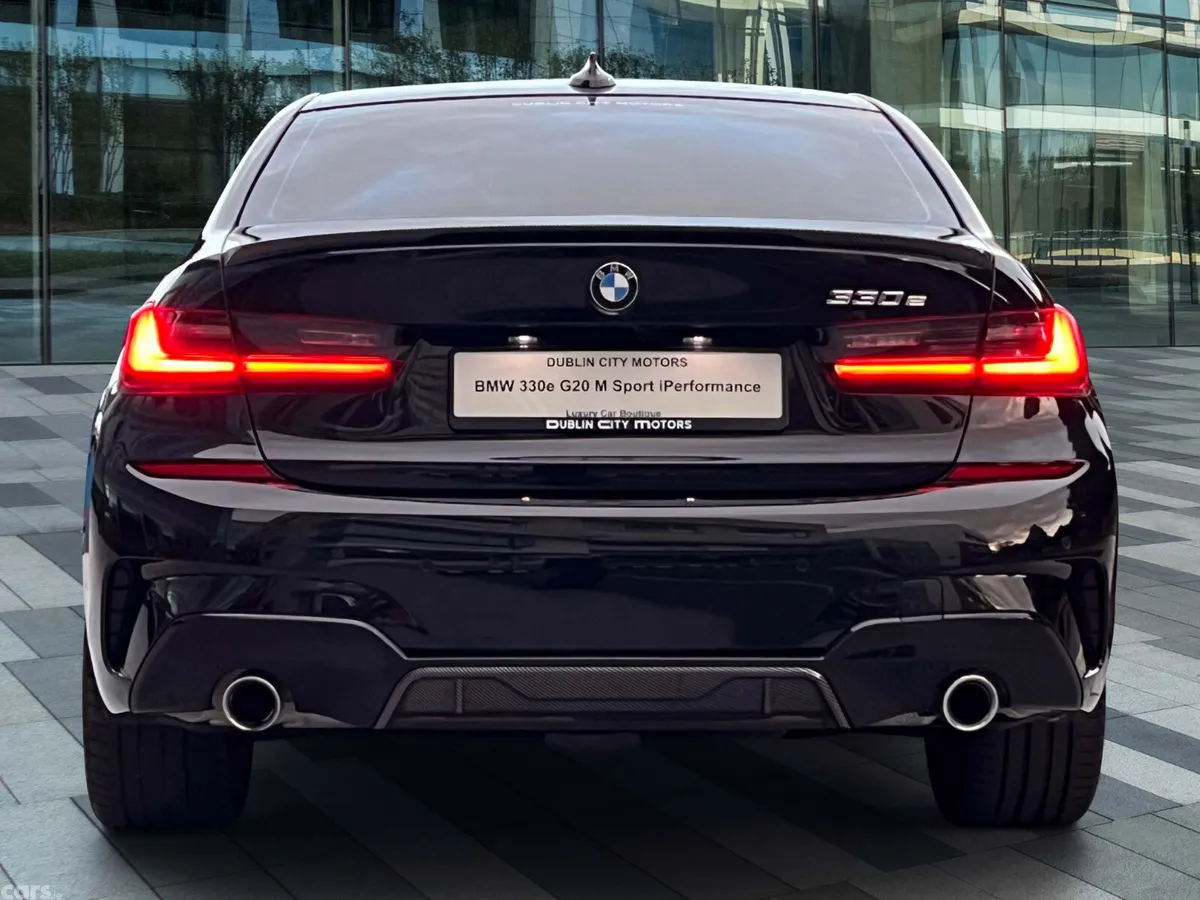 BMW 3-Series Saloon, Petrol Plug-in Hybrid, 2021, Black