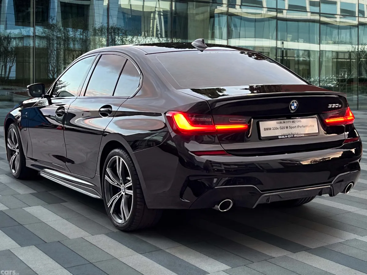 BMW 3-Series Saloon, Petrol Plug-in Hybrid, 2021, Black