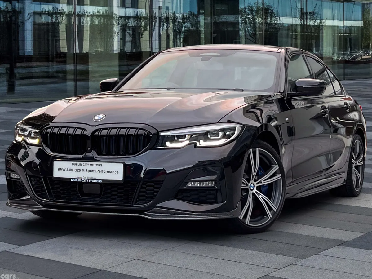 BMW 3-Series Saloon, Petrol Plug-in Hybrid, 2021, Black