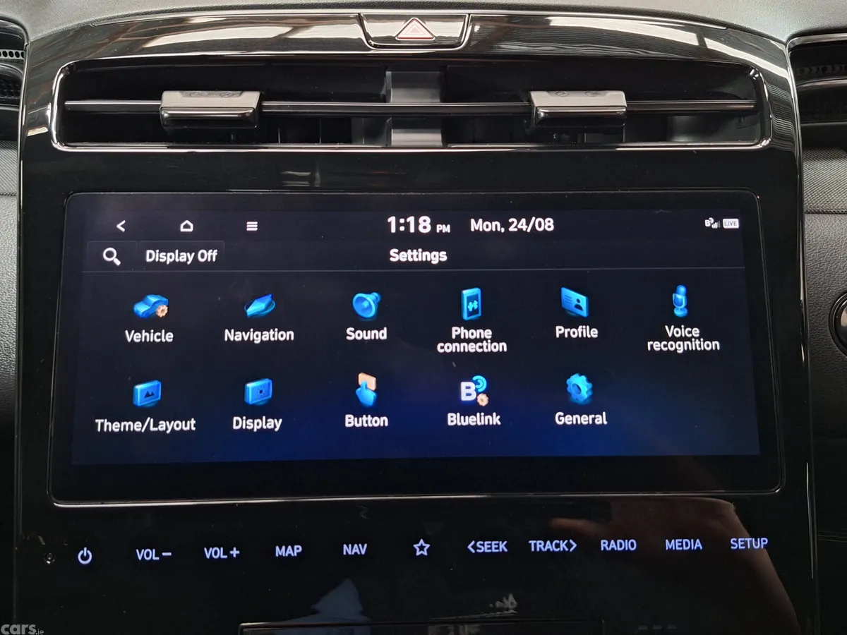 Hyundai Tucson SUV, Petrol Plug-in Hybrid, 2023, Grey