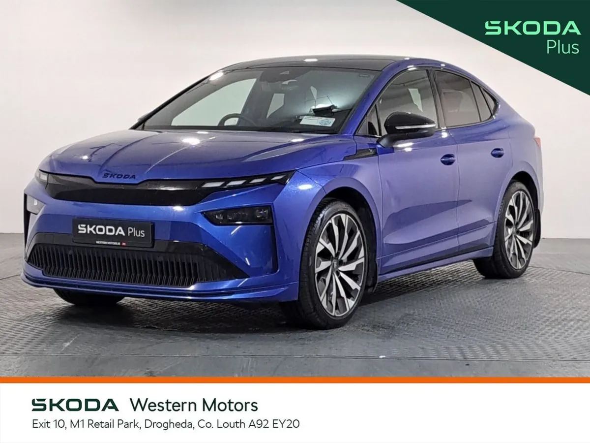 Skoda Enyaq Hatchback, Electric, 2025, Blue