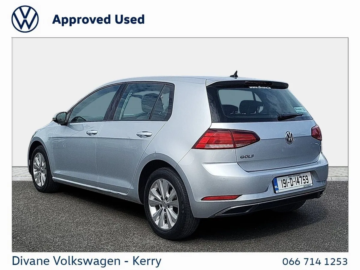Volkswagen Golf Hatchback, Diesel, 2019, Silver
