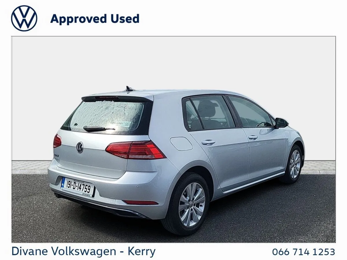 Volkswagen Golf Hatchback, Diesel, 2019, Silver