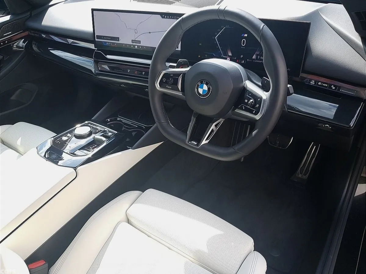 BMW 5-Series Saloon, Petrol, 2025, Black