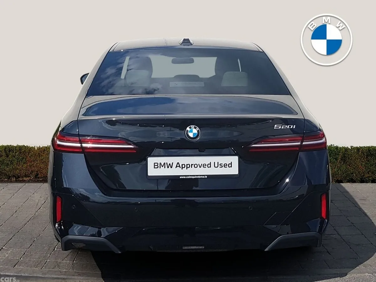 BMW 5-Series Saloon, Petrol, 2025, Black