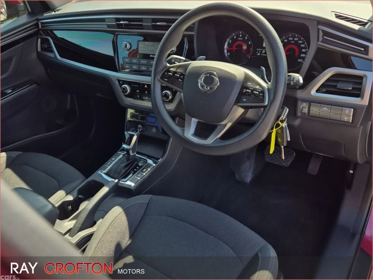 SsangYong Korando SUV, Petrol, 2021, Red