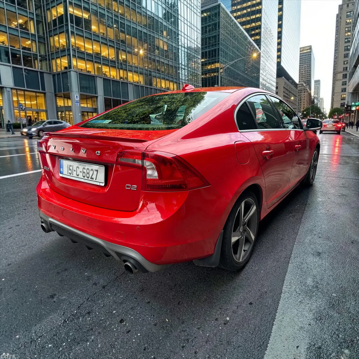 Volvo S60 Saloon, Diesel, 2015, Red