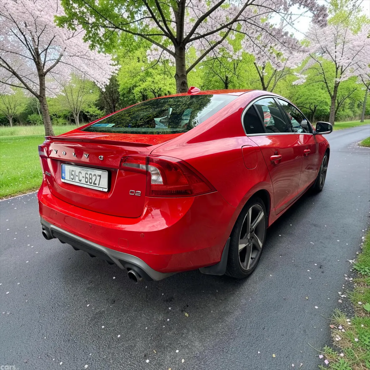 Volvo S60 Saloon, Diesel, 2015, Red