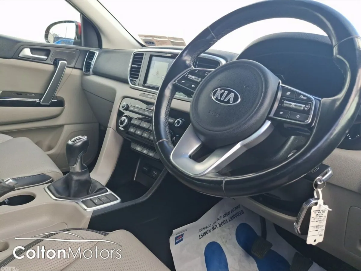 Kia Sportage SUV, Diesel, 2020, Red