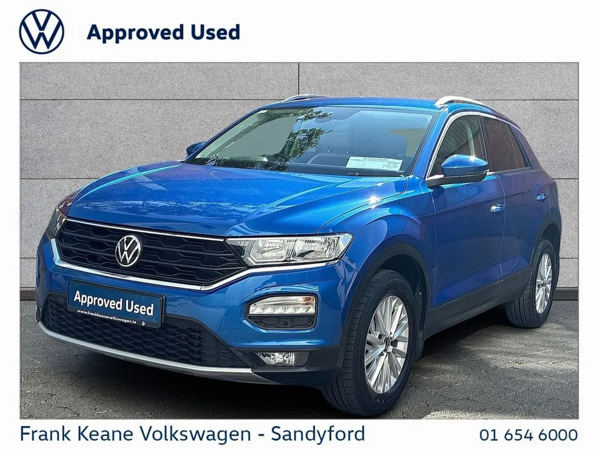 Volkswagen T-Roc SUV, Petrol, 2022, Blue