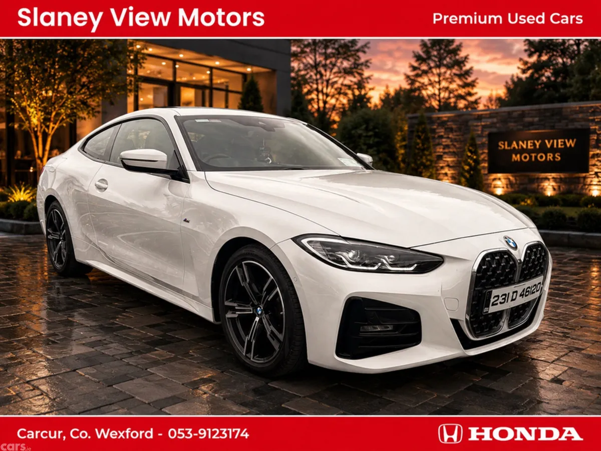 BMW 4-Series Coupe, Diesel, 2023, White